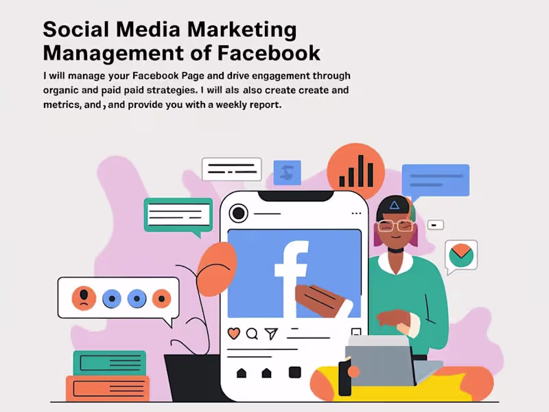 Cover image for Social Media Manager Facebook & Multi Platform Growth Specialist