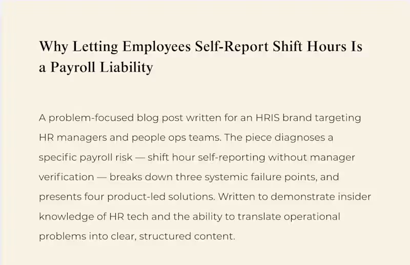 Cover image for B2B Blog Posts & Long-Form Articles