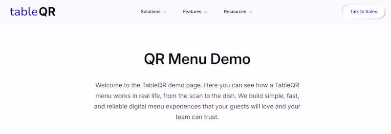 Cover image for QR Menu Ordering