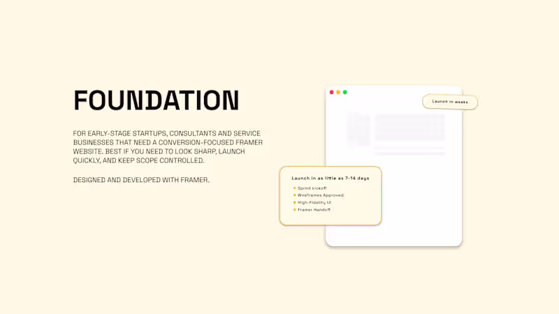 Cover image for Foundation