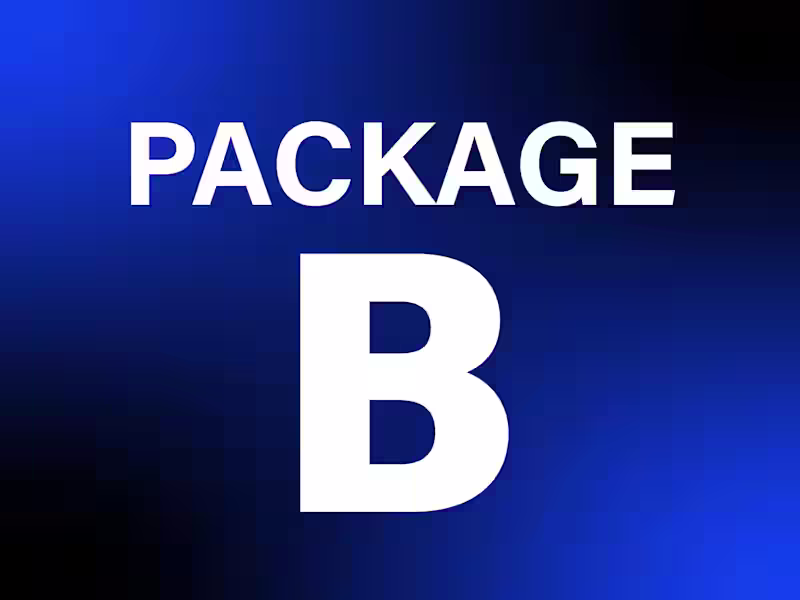 Cover image for Package B: Logo Design