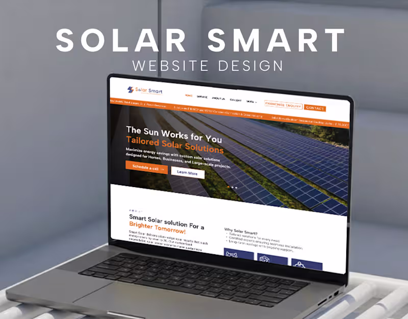Cover image for Solar Smart Website Design & Develpoment