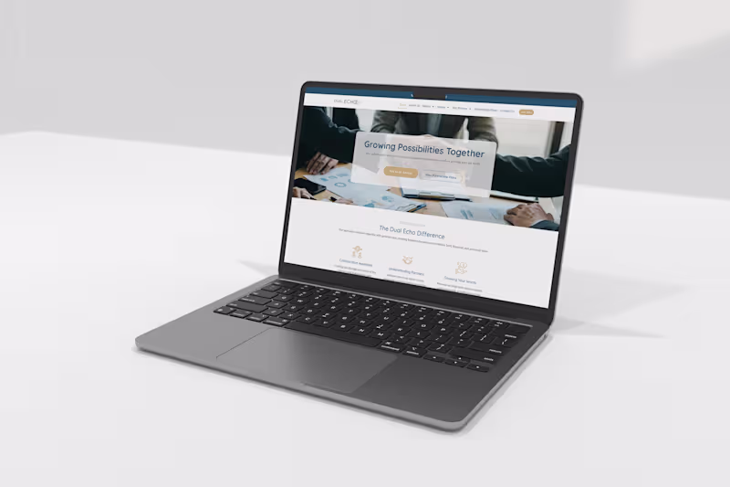 Cover image for Human-Centered Website Design for Dual Echo