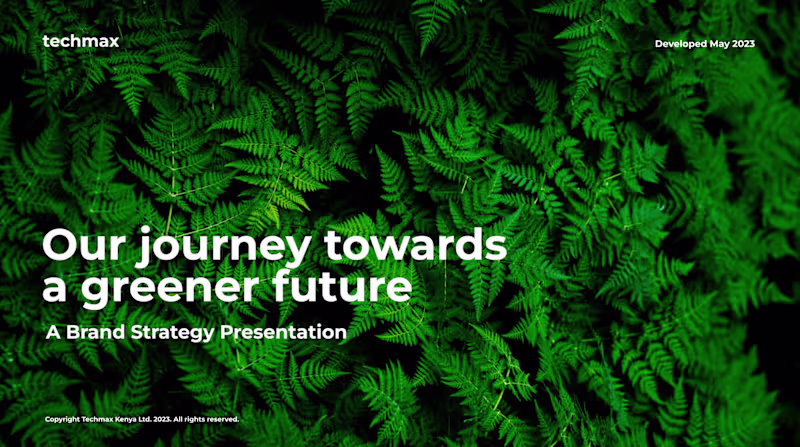 Cover image for Techmax Brand Strategy