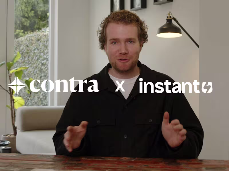 Cover image for Contra x Instant Case Study