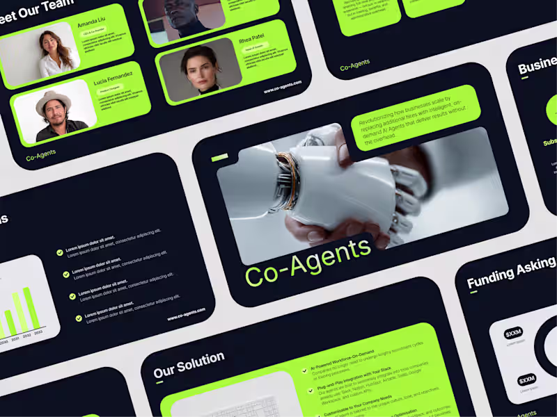 Cover image for Pitch Deck Design- Co-Agents 