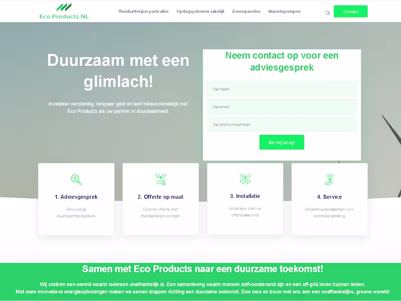 Cover image for Eco Products BV NL