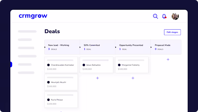 Cover image for CRMGROW - Video content marketing tool