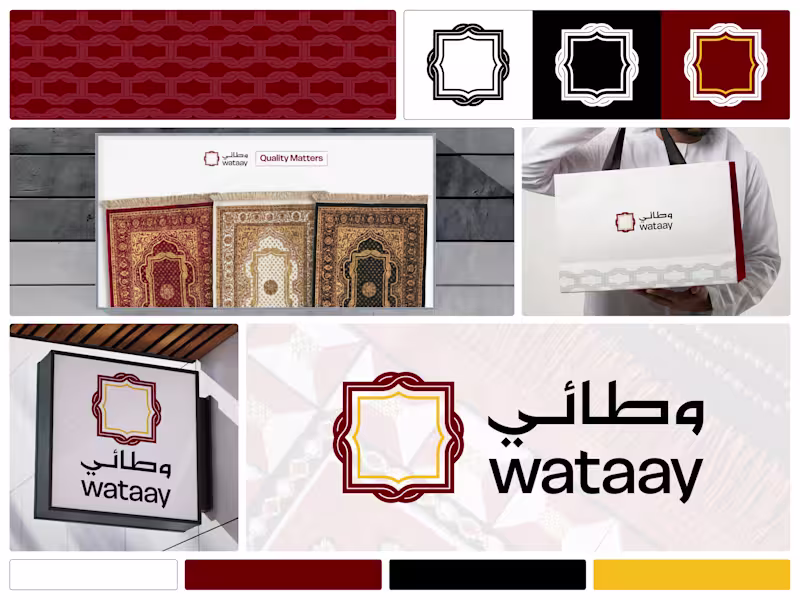 Cover image for Wataay | Where Tradition Meets Identity Designed a visual id...