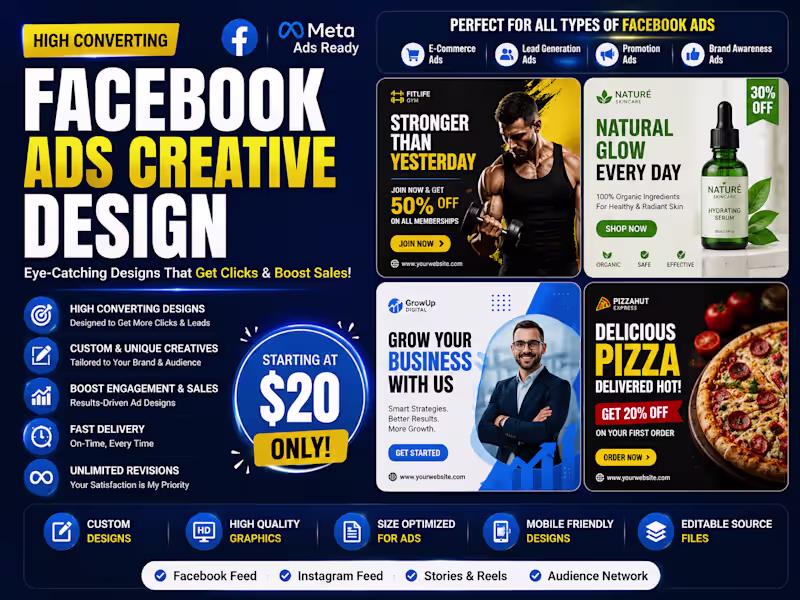 Cover image for Facebook Ads Creative Design