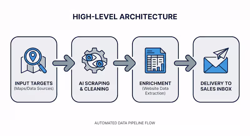 Cover image for Automated Lead Scraping and Enrichment System