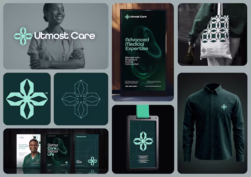 Cover image for Utmost Care | Rebranding Project