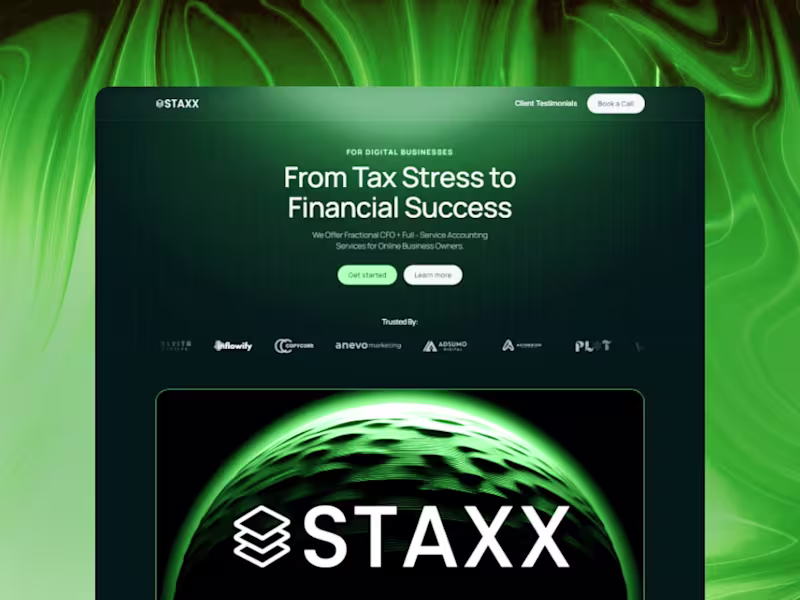 Cover image for Staxx - Framer Development