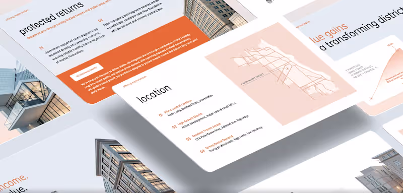 Cover image for Real Estate Offering Memorandum