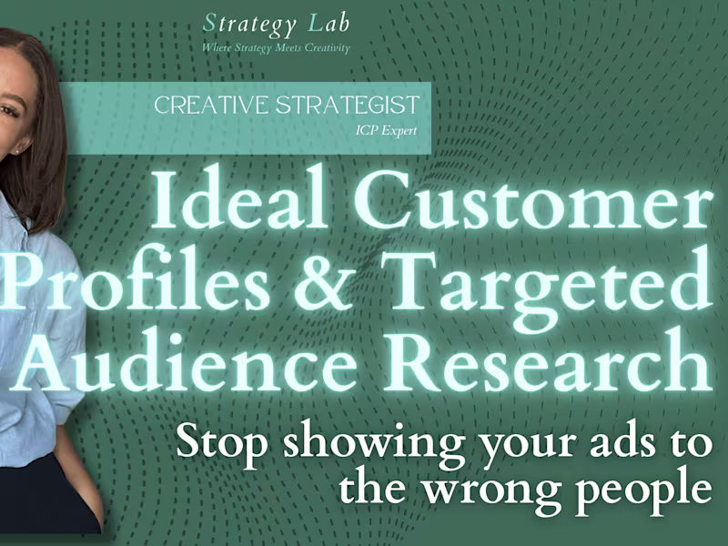 Cover image for ICP & Buyer Persona Market Researcher