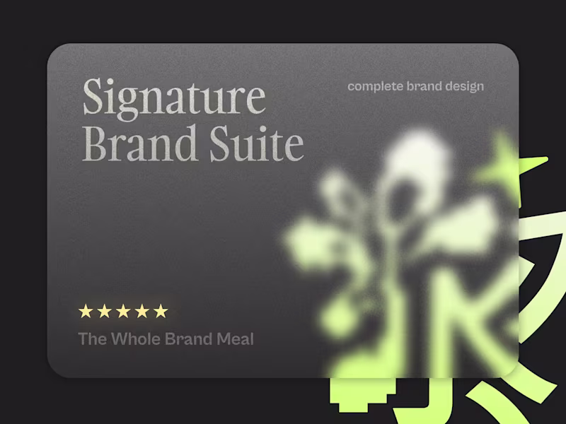 Cover image for Full Brand Identity Design & Strategy