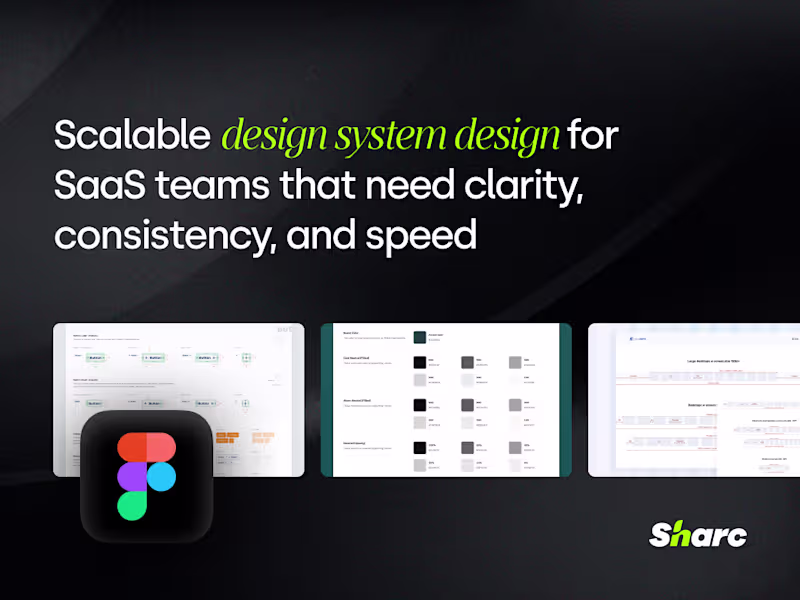 Cover image for Scalable Design System Development for SaaS and product Teams
