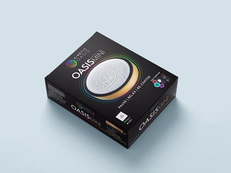 Cover image for A packaging design for Oasis