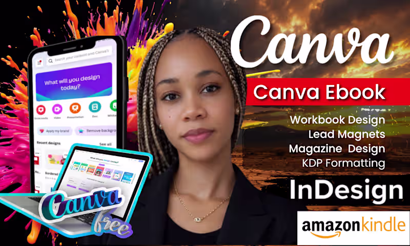 Cover image for Canva eBook Design & Book Formatting