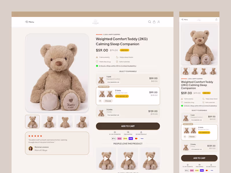 Cover image for Shopify Website CRO Focused Product