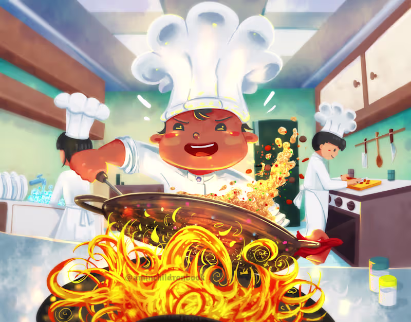Cover image for My recent Personal Project about a little Chef that really p...