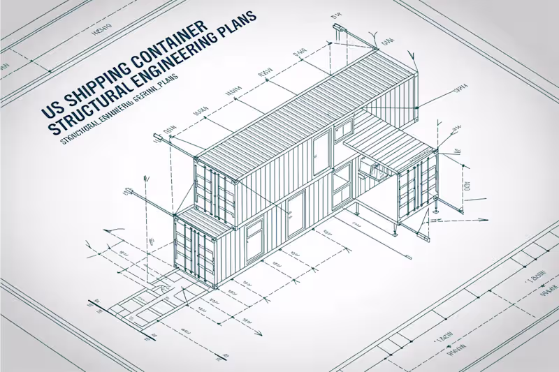 Cover image for Shipping container structural engineering plans
