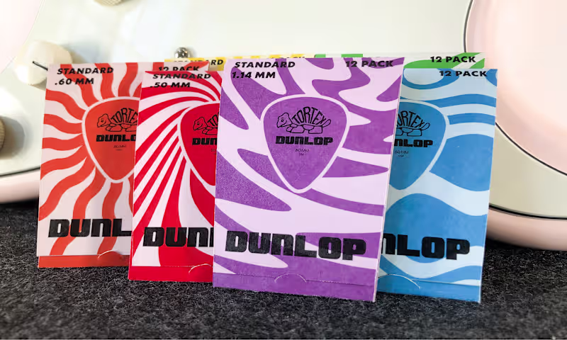 Cover image for Dunlop Tortex Guitar Picks