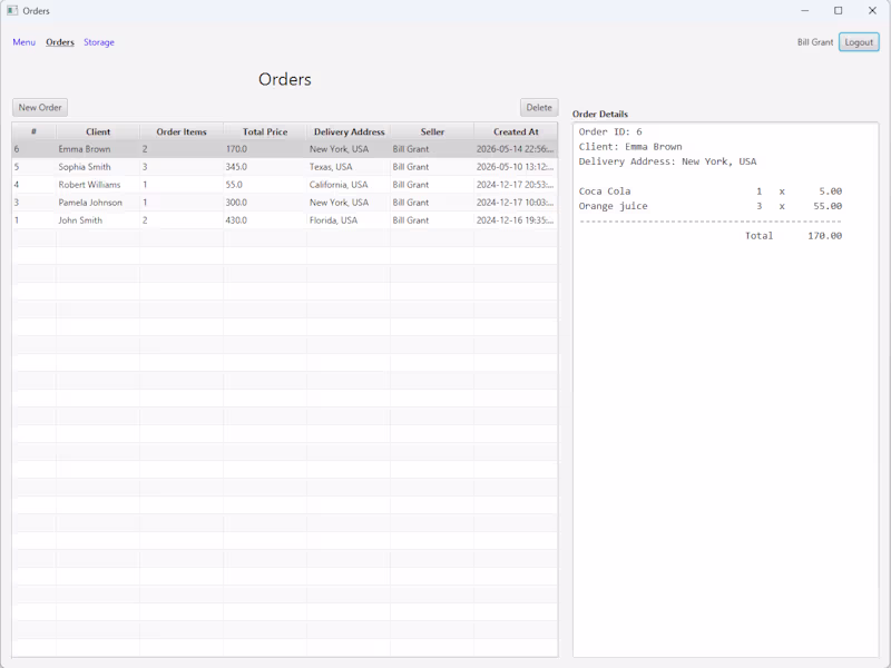 Cover image for Restaurant Management Application using JavaFX