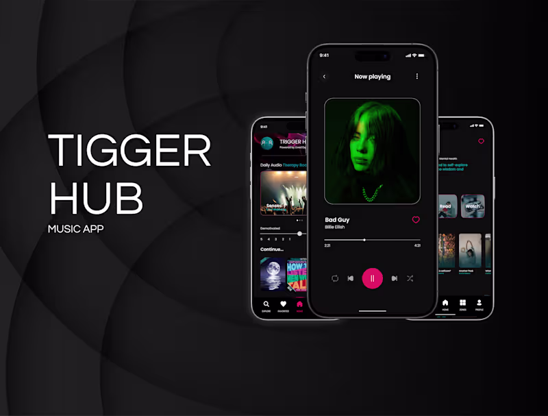 Cover image for Trigger Hub - Music Streaming