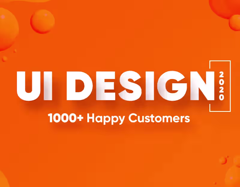 Cover image for UI Designs 2020