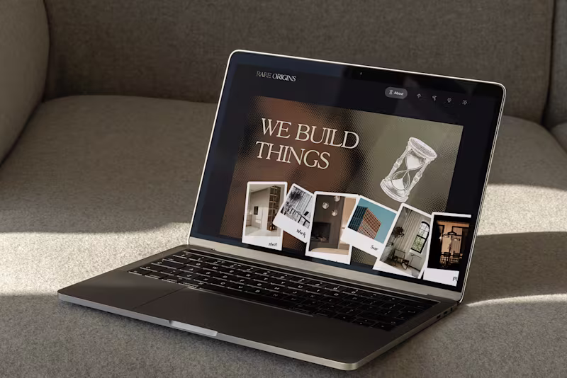 Cover image for Rare Origins: Unique Webflow build for VC firm