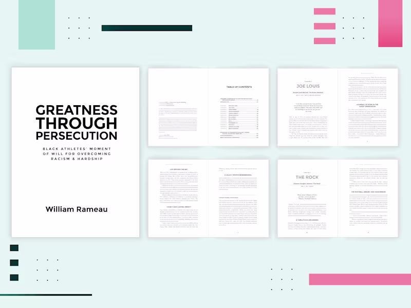 Cover image for Greatness Through Persecution – Interior