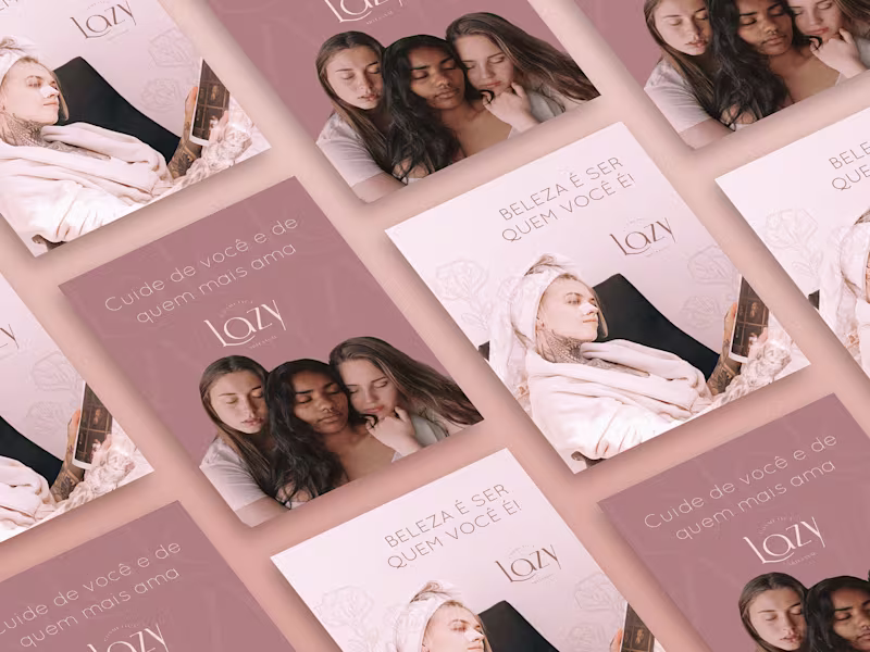 Cover image for Lazy Cosmetics – Branding & Packaging Design