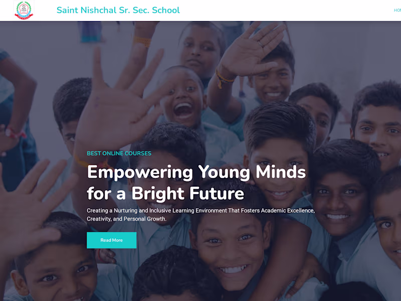 Cover image for  Saint Nishchal Sr. Sec. School