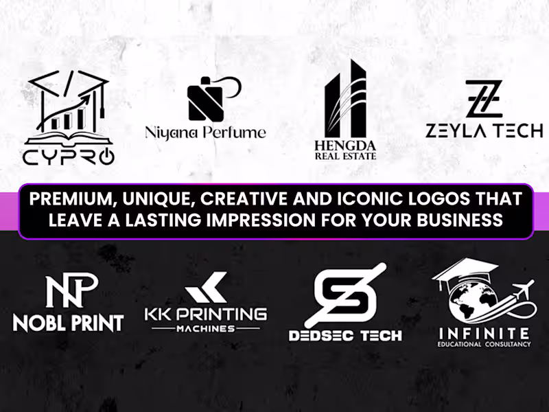 Cover image for Creative, unique and premium logo for your business