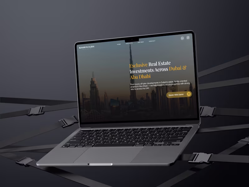 Cover image for Designed and built a website