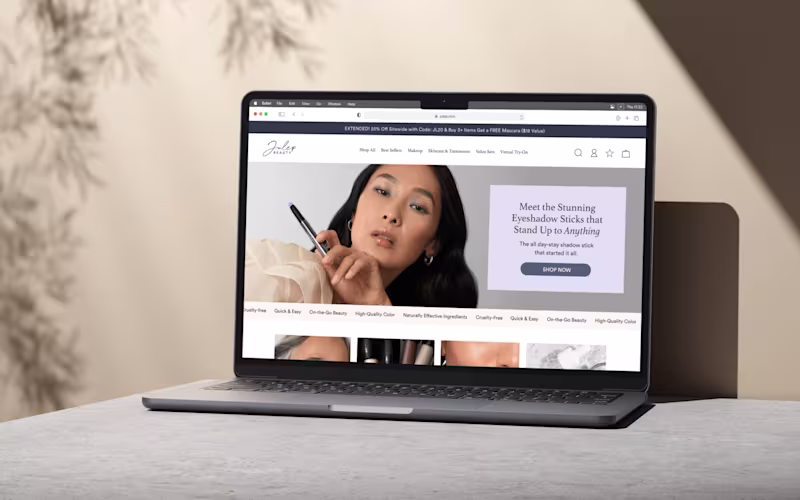 Cover image for Julep Homepage Redesign