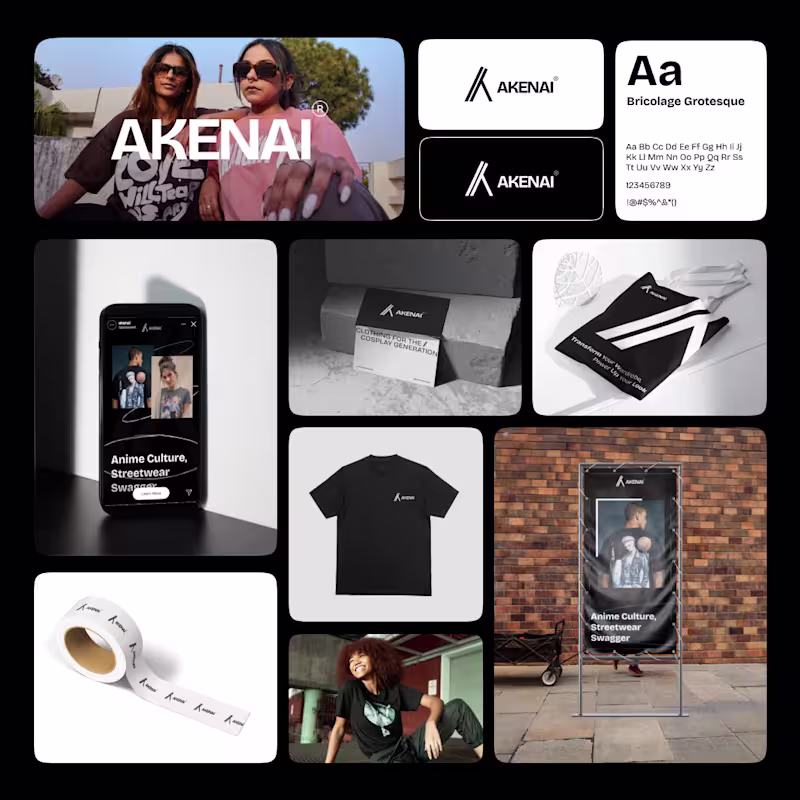 Cover image for Logo & Branding for Anime Streetwear Clothing Brand