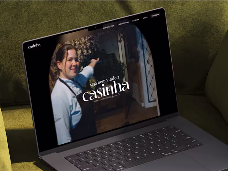 Cover image for Casinha - Restaurant Website