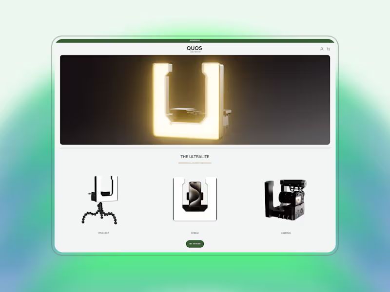 Cover image for Ultralite by Justin McClure & Daymond John 🦈  | Shopify Store