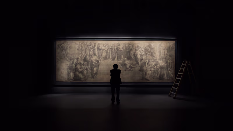 Cover image for Short documentary on art restoration