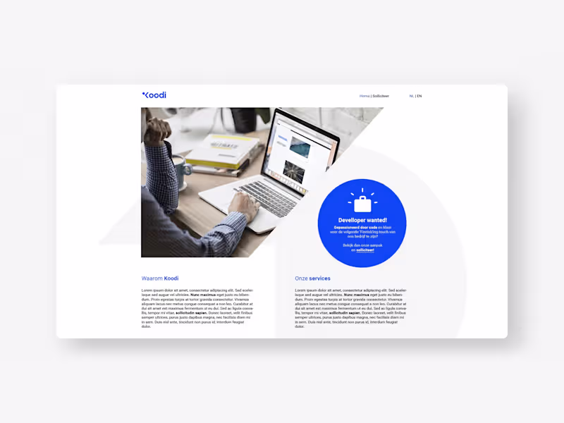 Cover image for You will get a UI design for your webshop or application