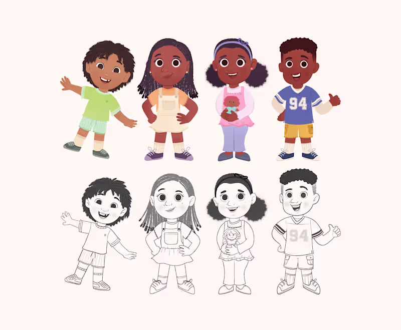 Cover image for Children Editorial Illustration