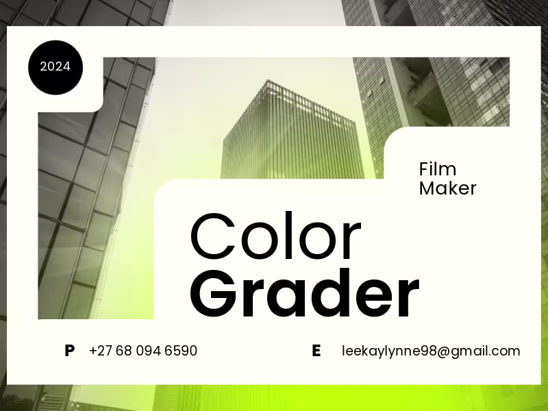 Cover image for Color Grading(Film)
