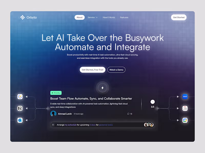 Cover image for Orbyto - AI Website Design
