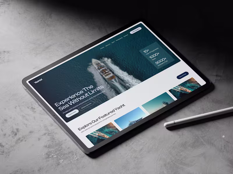 Cover image for YachtX – Yacht Club and