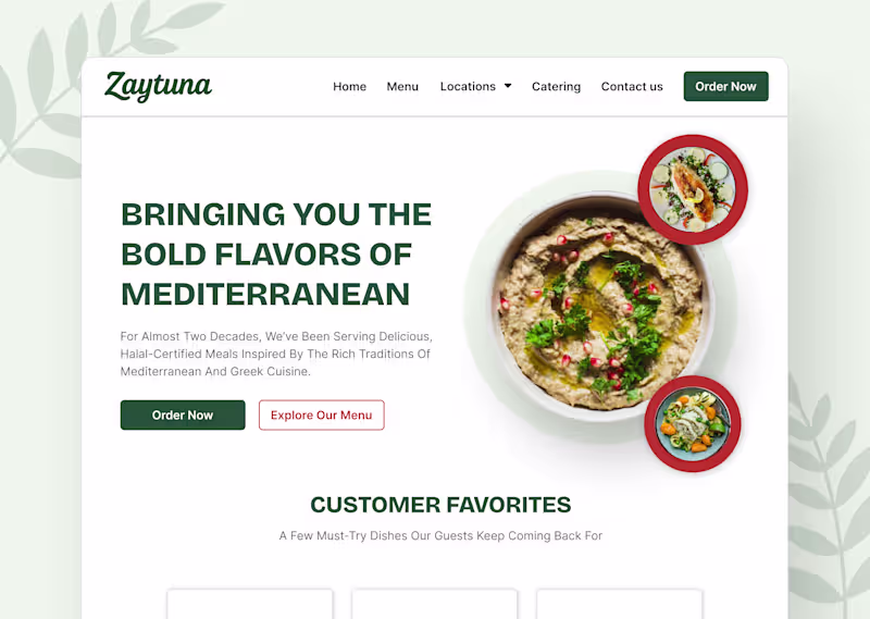 Cover image for Website Redesign for Zaytuna