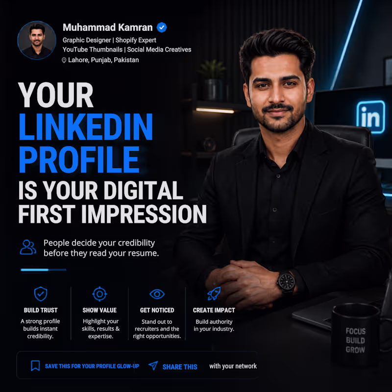 Cover image for I will design premium social media & personal branding posts