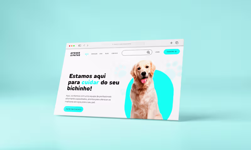 Cover image for Design UX/UI | Apenas Patas PetShop