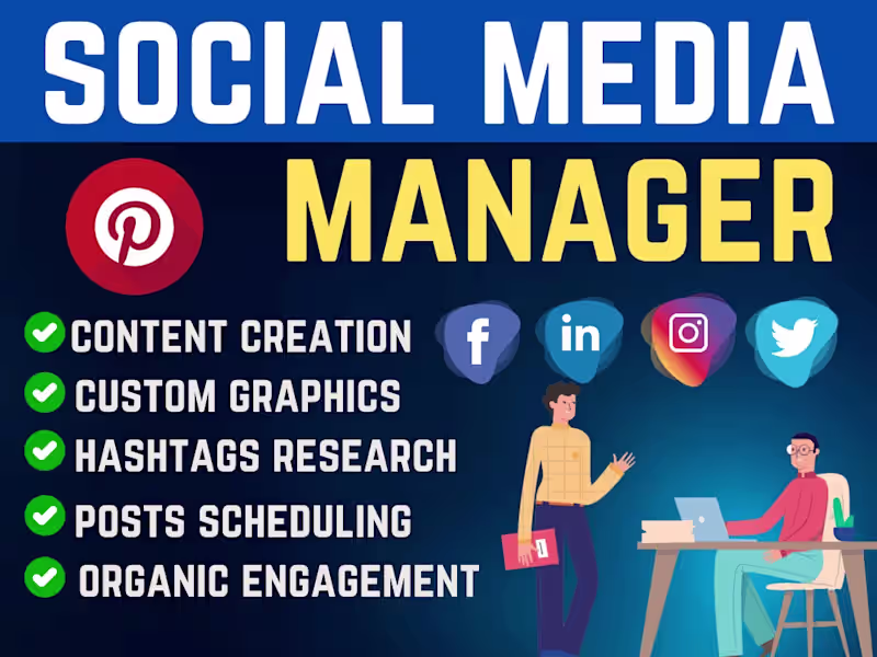 Cover image for Social Media Marketing Manager For